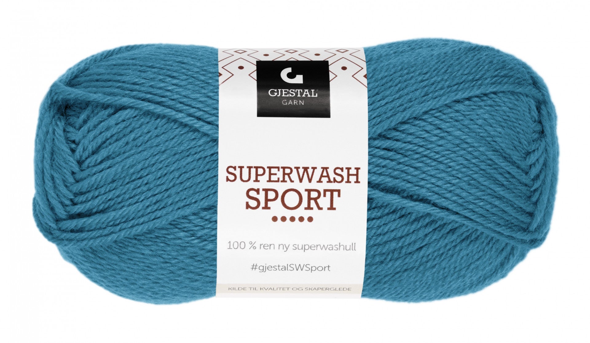 Garn Gjestal Superwash Sport 50g Petrol