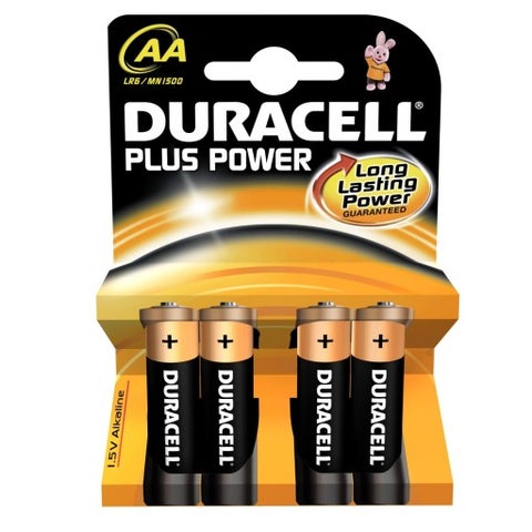 Batteri Duracell Plus Power Aa (4)