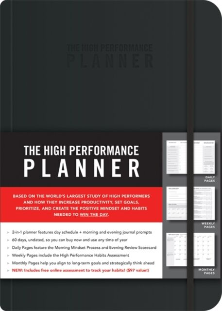 The High Performance Planner av Brendon Burchard (Heftet) - Norli