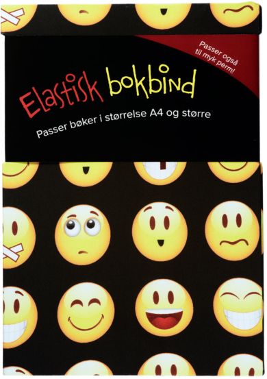 Bokbind Elastisk til Softcover/Større Bøker Emoji