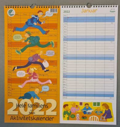 Kalender Aktivitetsplanlegger 2022