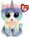 Bamse TY Heather Cat With Horn Large