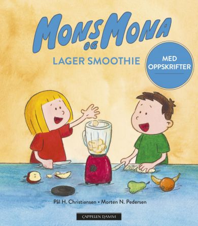 Mons og Mona lager smoothie