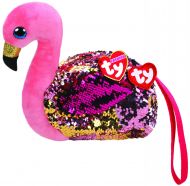 Lommebok Ty Gilda Rosa Glitter Flamingo