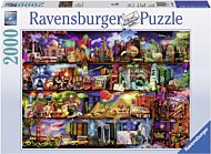 Puslespill 2000 Verdens bÃ¸ker Ravensburger