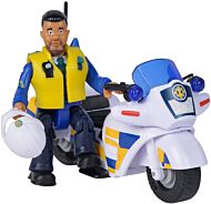 Sam Police Motorbike With Figurine