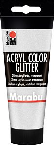 Acrylmaling Marabu 100ml 582 Glitt SÃ¸lv