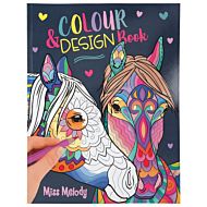 Aktivitetsbok "Mandala" Colour&Design Miss Melody