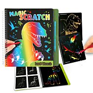 Aktivitetsbok "Magic Scratch" Dino World