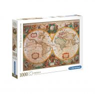 Puslespill 1000 Old-Map Clementoni
