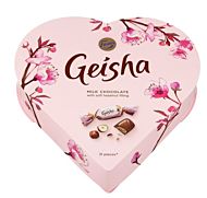 Sjokolade Geisha heart box 225g
