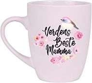 Krus Morsdag Rosa - Verdens beste mamma