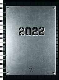 Kalender 2022 7.Sans Dagbok A5 spiralisert