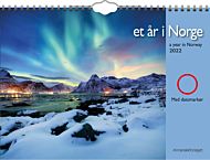 Veggkalender 2022 Et Ã…r i Norge m/Magnetring