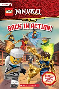 Back in Action! (LEGO Ninjago: Reader with Sticker