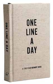 Canvas One Line a Day : A Five-Year Memory Journal