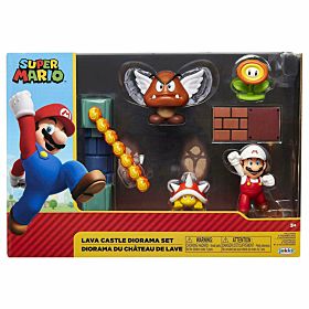 Super Mario 2,5 Inch Lava Castle