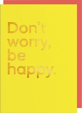 Kort Say It With Songs Don't Worry Be Happy