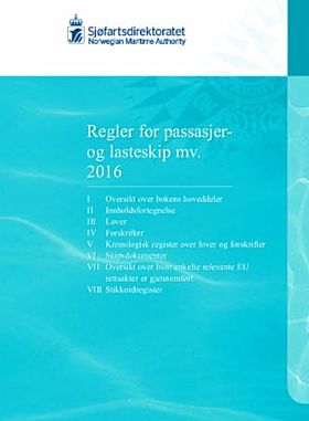 Regler for passasjer og lasteskip mv. 2016