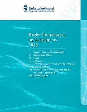 Regler for passasjer og lasteskip mv. 2018