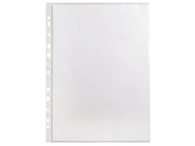 Plastlomme Esselte A4 Sideåpn 38my (100)