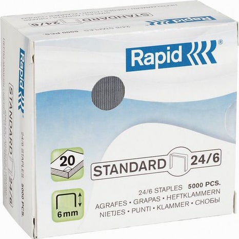 Heftestift Rapid Standard 24/6 Galv(5000)