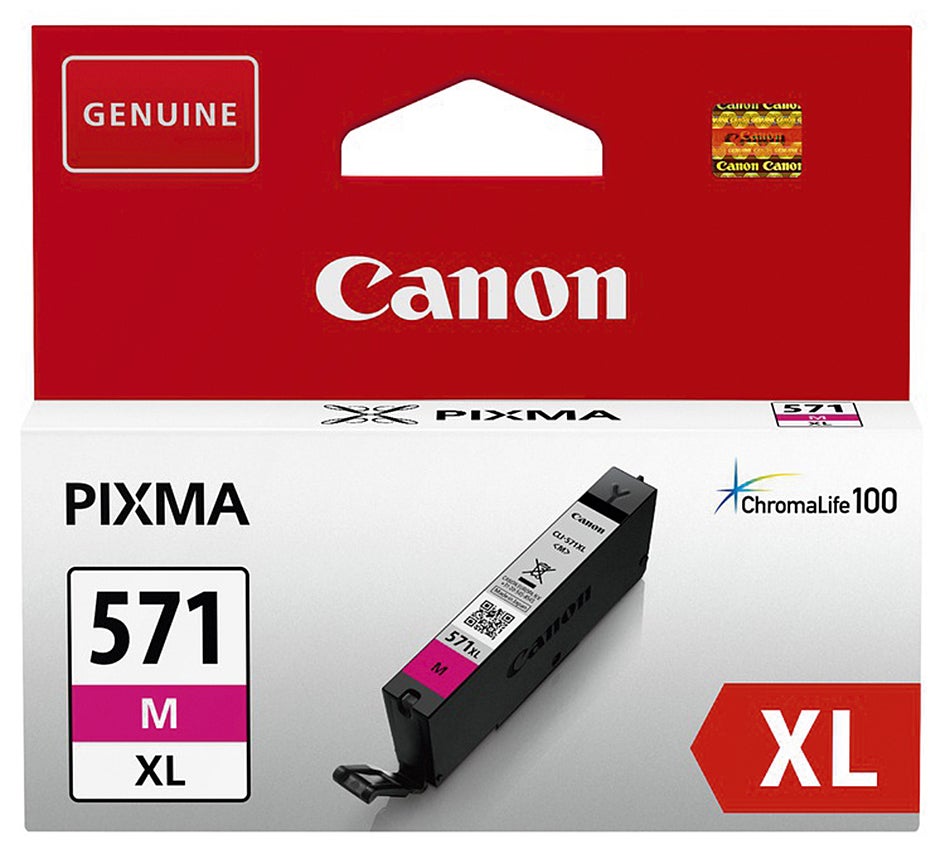 Blekk Canon CLI-571XL M magenta