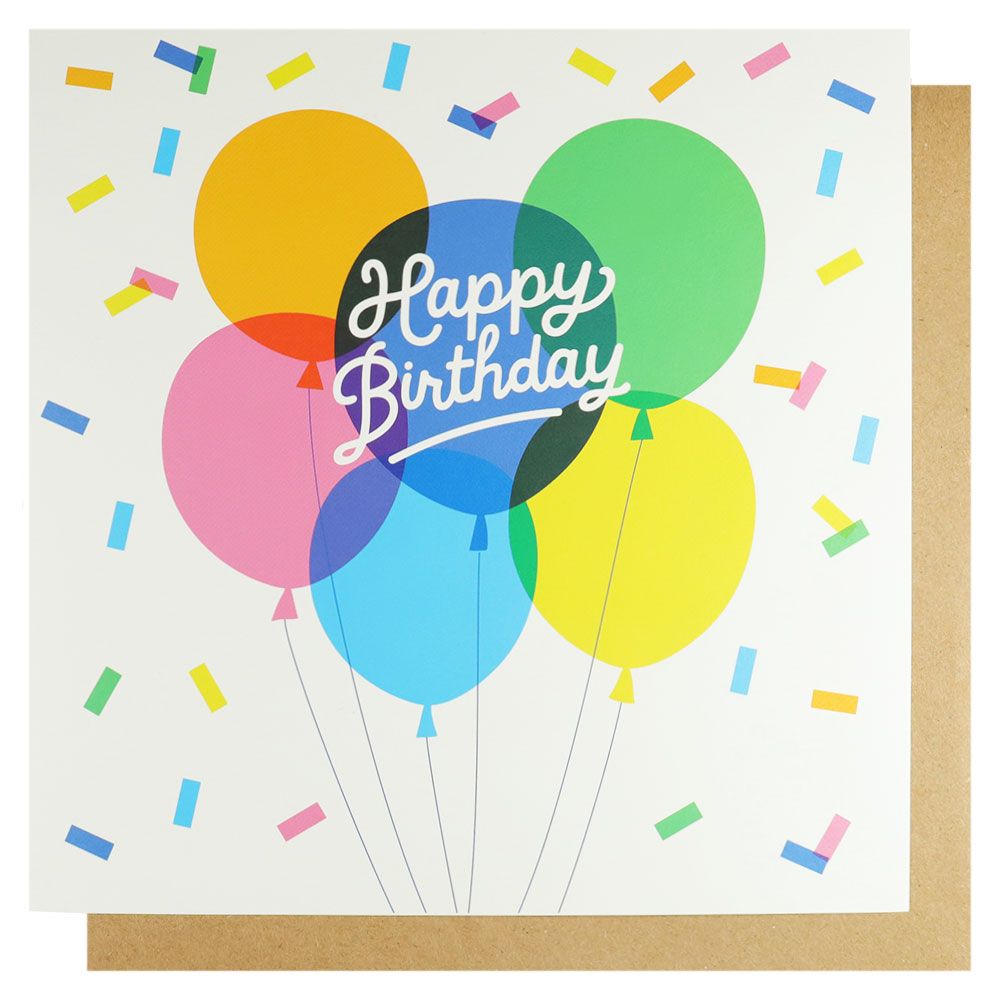 Systemkort PC Happy Birthday Balloons Xl