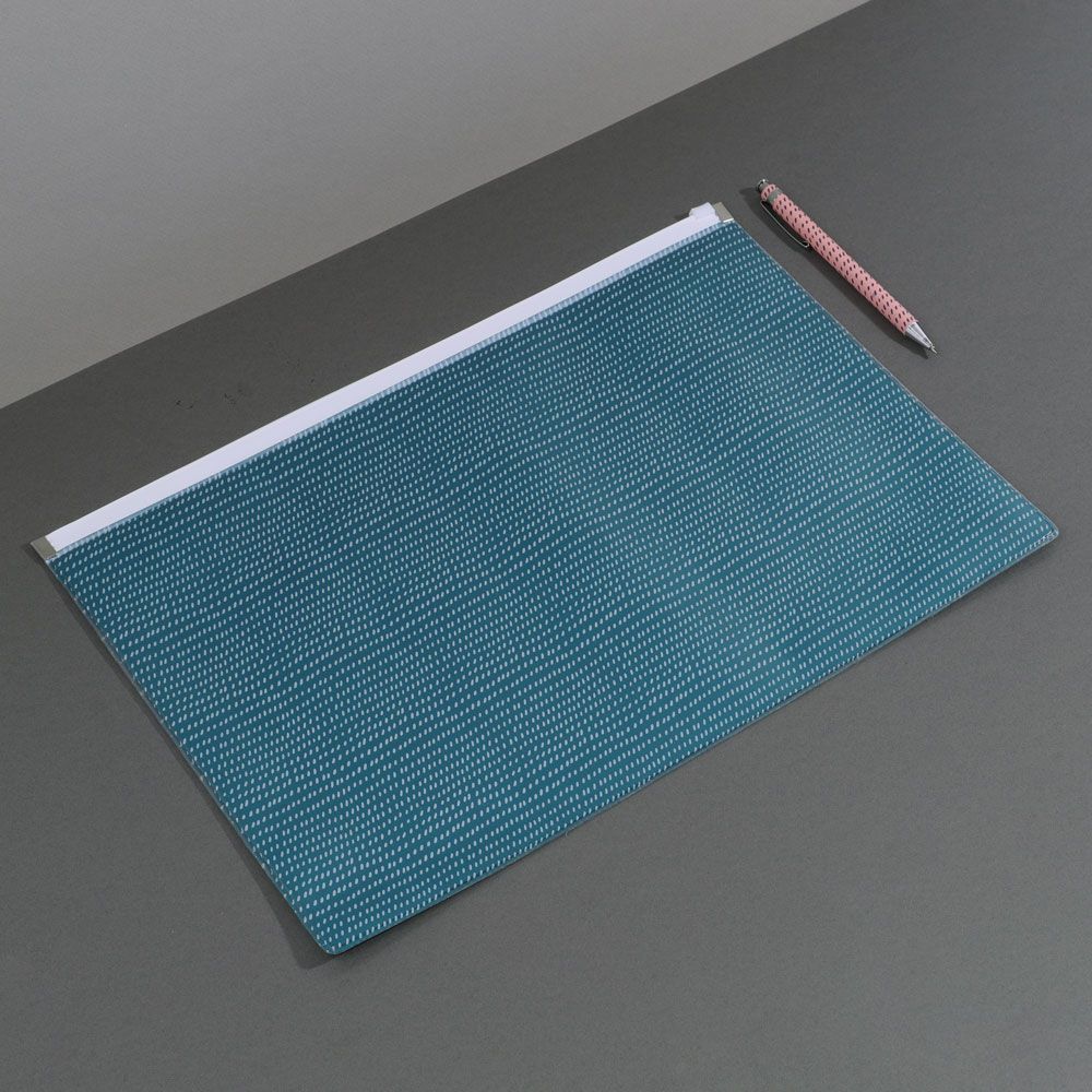 Ziplock Lomme PD A4 Zippy Wallet Teal