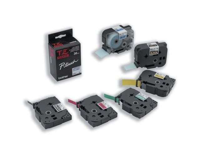 Tape Brother TZe-S251 24mmx8m sort/hvit