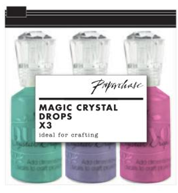 Flytende Glitterstener Rc Crystal 3 Ass