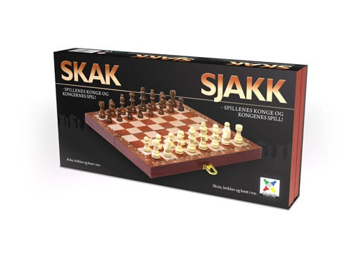 Spill sjakk trebrett