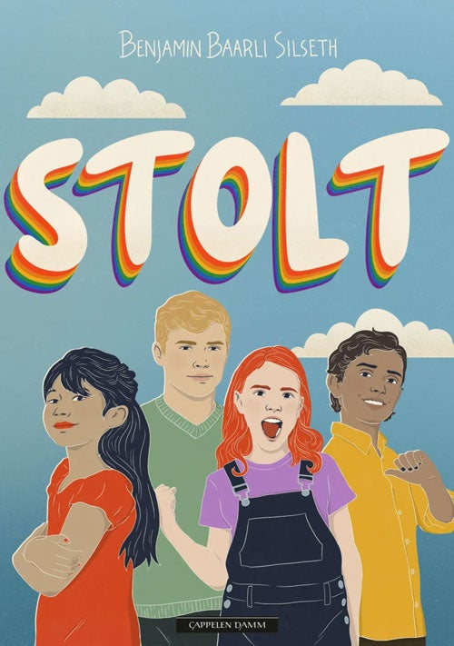 Stolt av Benjamin Silseth - bok om pride for barn