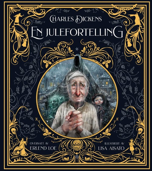 En julefortelling av Charles Dickens, Erlend Loe og Lisa Aisato. Julekalender bok