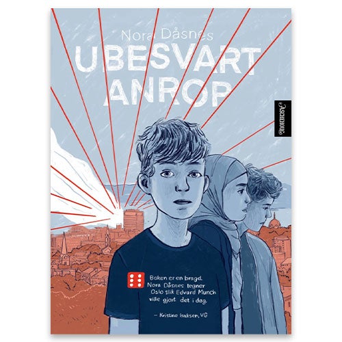 Ubesvart anrop av Nora Dåsnes. En ungdomsbok og tegneserie om terrorangrepet 22. juli.