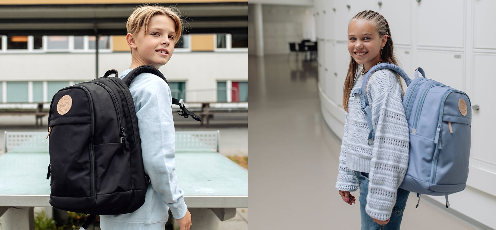 Beckmann Urban Midi Beckmann Urban Midi-sekkene er populære blant 3.-7.-klassinger.