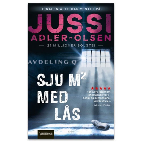 Sju kvadratmeter med lås, thriller av Jussi Adler-Olsen