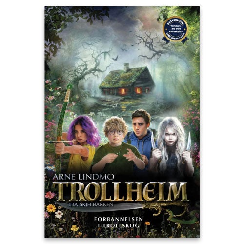 Trollheim - bokserie Forbannelsen i Trollskog Arne Lindmo