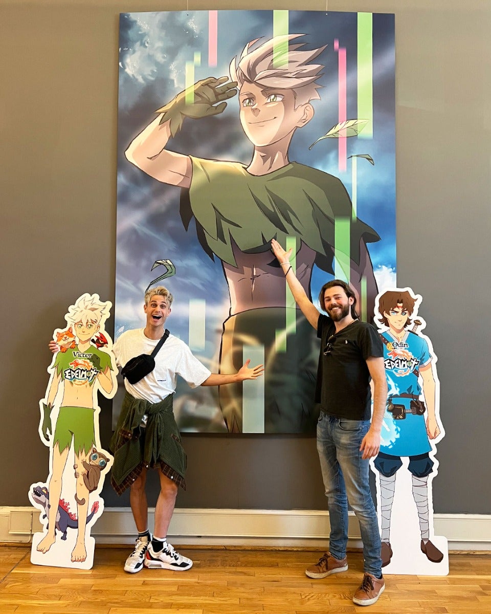 Edelmot, Victor Sotberg og Odin Helgheim