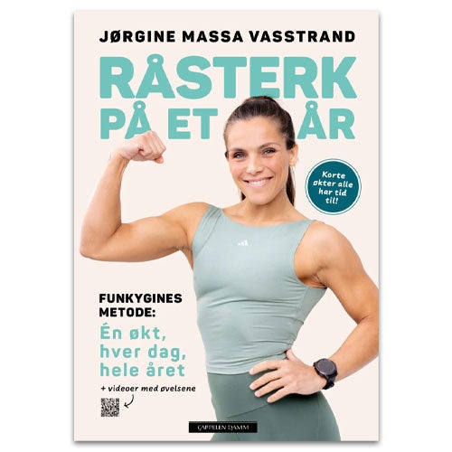 Råsterk på et år - én økt, hver dag, hele året av Jørgine Massa Vasstrand