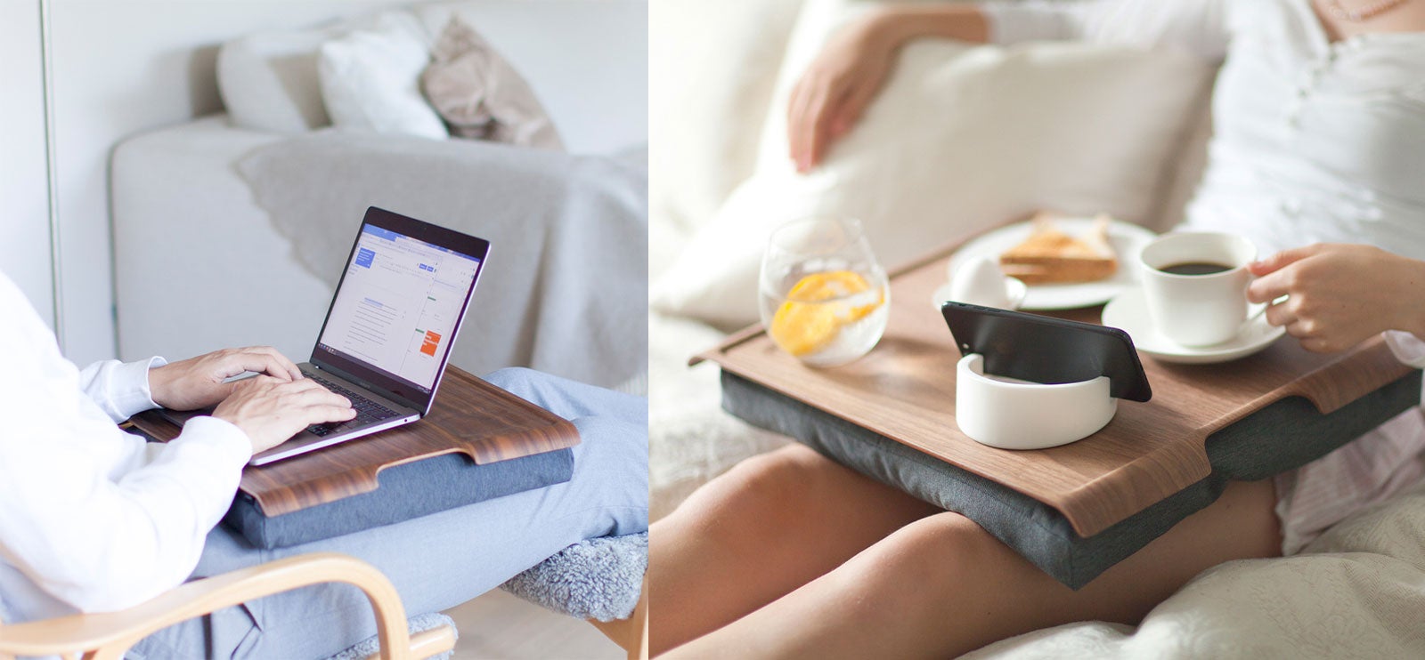 Bosign laptray. Brett til mat eller PC