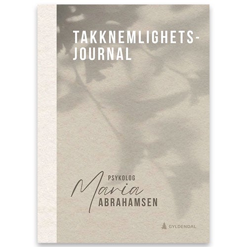 Takknemlighetsjournal av Maria Abrahamsen