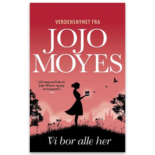 Gave til morsdag Vi bor alle her av Jojo Moyes