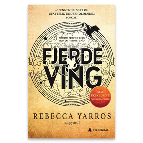 Bøker av Rebecca Yarros på Norsk: Fourth Wing og Iron Flame