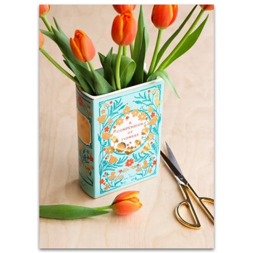 Gave til bokelskeren, bokvase