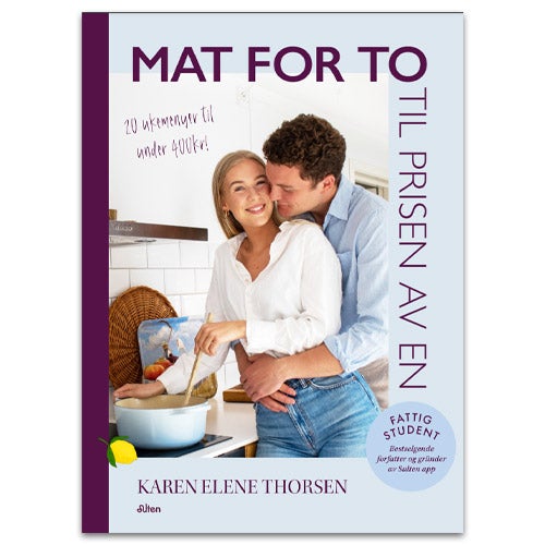 Mat for to, til prisen av en av Karen Elene Thorsen