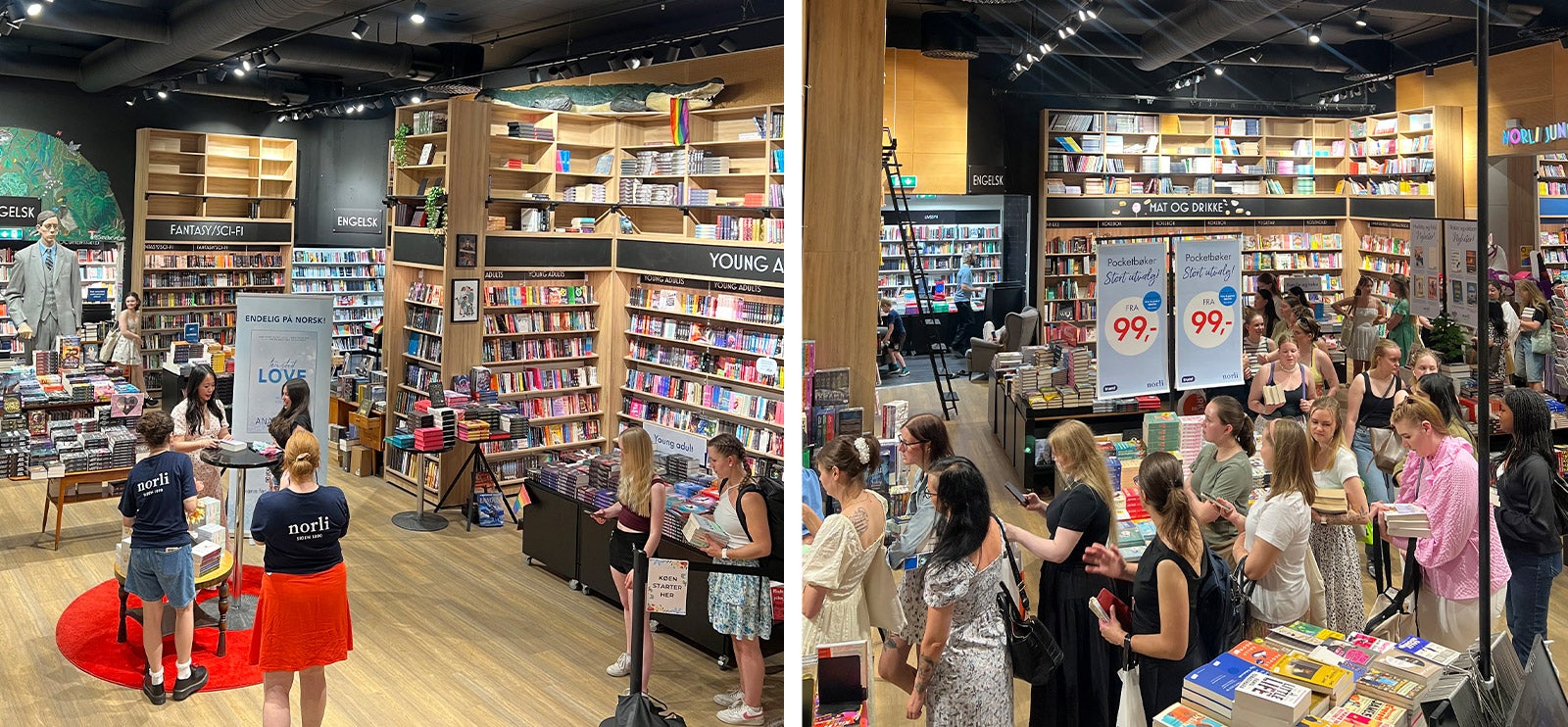 Ana Huang i Oslo på Norli Eldorado.