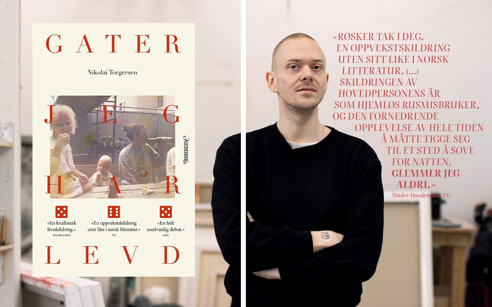 Gater jeg har levd en roman av Nikolai Torgersen