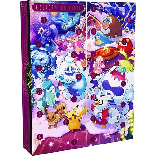 Pokémon adventskalender med samlekort