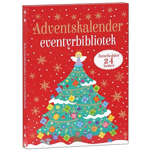 Julekalenderen - eventyrbibliotek Adventskalender eventyrbibliotek - inneholder 24 bøker 2026